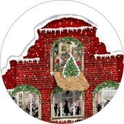 Nostalgisches Weihnachtshaus - Wandkalender Behr, Barbara 4050003955155