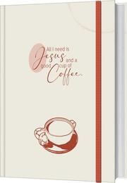 Notizbuch 'Coffee and Jesus' - hell  4250330934919