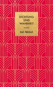 Notizbuch Dichtung und Wahrheit Insel Verlag 9783458683087