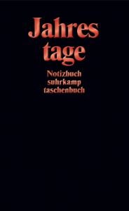 Notizbuch suhrkamp Jahrestage  9783518467244