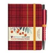 Notizbuch Tartan Cloth Rowanberry Mini with Pen  9781849344685