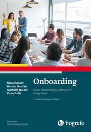 Onboarding Moser, Klaus/Soucek, Roman/Galais, Nathalie u a 9783801732240