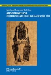 Orientierungssuche Rainer Bendel/Thomas Scharf-Wrede 9783402101872