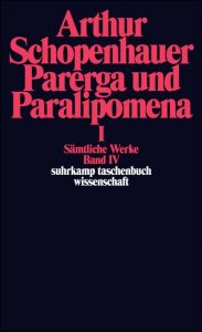 Parerga und Paralipomena Schopenhauer, Arthur 9783518282649