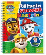 PAW Patrol - Rätseln Stickern Basteln  9783849927660