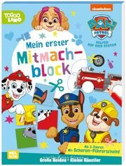 PAW Patrol: Große Helden - Kleine Künstler: Mein erster Mitmachblock  9783845122403