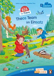 Penguin JUNIOR - Einfach selbst lesen: SOS für Tiere - Theos Team im Einsatz (Lesestufe 2) Orso, Kathrin Lena 9783328302841