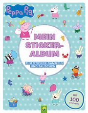 Peppa Pig Mein Stickeralbum mit 100 Stickern  9783849944292