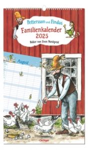 Pettersson und Findus. Familienkalender 2025 Nordqvist, Sven 4260512187453