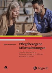 Pflegebezogene Mikroschulungen Schieron, Martin 9783456859668