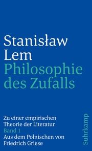 Philosophie des Zufalls Lem, Stanislaw 9783518382035