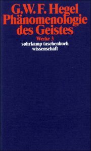 Phänomenologie des Geistes Hegel, Georg Wilhelm Friedrich 9783518282038