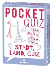 Pocket Quiz Stadt, Land, Quiz Berger, Nicola 9783964550620