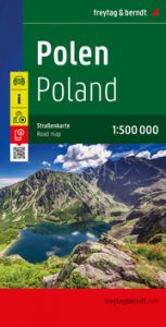 Polen, Straßenkarte 1:500.000, freytag & berndt Freytag-Berndt und Artaria KG 9783707921083