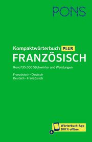 PONS Kompaktwörterbuch Plus Französisch  9783125162518