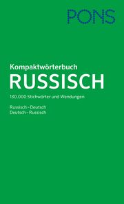 PONS Kompaktwörterbuch Russisch  9783125163508