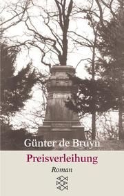 Preisverleihung Bruyn, Günter de 9783596116607