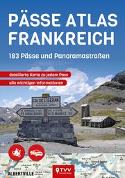 Pässe Atlas Frankreich Bikerbetten - TVV Touristik Verlag GmbH 9783937063836