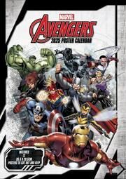Pyramid - Avengers 2025 Posterkalender, 29,7x42cm, Monatskalender mit Marvel-Charakteren, je Monat ein Poster  9781804231807
