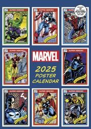Pyramid - Marvel 2025 Posterkalender, 29,7x42cm, Superhelden-Filmkalender, je Monat ein Poster  9781804231791