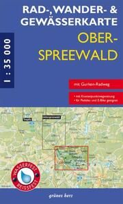 Rad-, Wander- und Gewässerkarte Oberspreewald  9783866364080