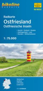 Radkarte Ostfriesland Ostfriesische Inseln Esterbauer Verlag 9783850009379