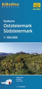 Radkarte Oststeiermark, Südsteiermark Esterbauer Verlag 9783850009706