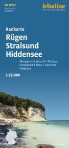 Radkarte Rügen Stralsund Hiddensee (RK-MV03)  9783711102256