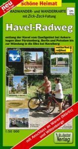 Radwander- und Wanderkarte Havel-Radweg  9783895911729
