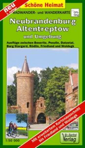 Radwander- und Wanderkarte Neubrandenburg, Altentreptow und Umgebung  9783895911972