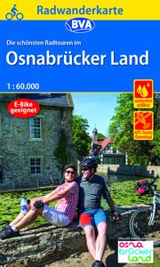 Radwanderkarte BVA Radwandern im Osnabrücker Land 1:60.000, reiß- und wetterfest, GPS-Tracks Download BVA BikeMedia GmbH/Tourismusverband Osnabrücker Land e V  49074 Osnabr 9783969900680