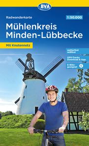 Radwanderkarte BVA Radwandern im Mühlenkreis Minden-Lübbecke Kreis Minden-Lübbecke Minden 9783969901304