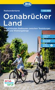 Radwanderkarte BVA Radwandern im Osnabrücker Land 1:60.000, reiß- und wetterfest, GPS-Tracks Download BVA BikeMedia GmbH/Tourismusverband Osnabrücker Land e V  49074 Osnabr 9783969902394