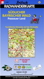 Radwanderkarte Südlicher Bayerischer Wald - Passauer Land  9783861165620