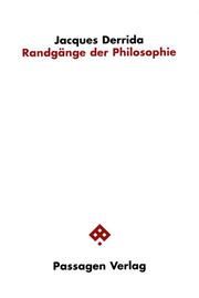 Randgänge der Philosophie Derrida, Jacques 9783709205495