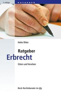 Ratgeber Erbrecht Ritter, Heiko 9783423507950