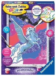 Ravensburger CreArt 28641 - Stolzer Pegasus - Malen nach Zahlen Pferde für Kinder ab 7 Jahre  4005556286416