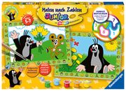 Ravensburger CreArt 28771 - Der kleine Maulwurf - Malen nach Zahlen für Kinder 5-7 Jahre  4005556287710