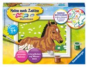 Ravensburger CreArt 29687 - Kleines Fohlen - Malen nach Zahlen Pferd für Kinder ab 7 Jahre  4005556296873