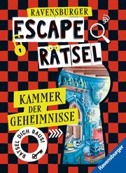 Ravensburger Escape Rätsel: Kammer der Geheimnisse - Rätselbuch ab 8 Jahre - Für Escape Room-Fans Scheller, Anne 9783473488933