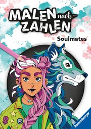 Ravensburger Malen nach Zahlen Soulmates - Manga - Anime - 32 Motive abgestimmt auf Buntstiftsets mit 24 Farben (Stifte nicht enthalten) - Für Fortgeschrittene Karoline Julia Nagy 9783473489152