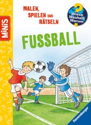 Ravensburger Minis: Wieso? Weshalb? Warum? Malen, Spielen, Rätseln - Fußball Rolf Bunse/Joachim Krause 9783473463329