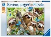 Ravensburger Puzzle 14790 - Faultier Selfie - 500 Teile Puzzle für Erwachsene und Kinder ab 10 Jahren, Puzzle mit Tier-Motiv  4005556147908
