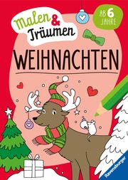 Ravensburger Weihnachten - malen und träumen - 24 Ausmalbilder für Kinder ab 6 Jahren - Weihnachtliche Motive zum Entspannen Isabelle Metzen 9783473489268