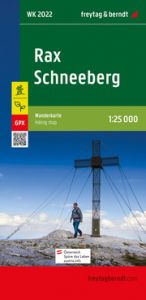 Rax - Schneeberg, Wanderkarte 1:25.000, freytag & berndt, WK 2022 freytag & berndt 9783707919288