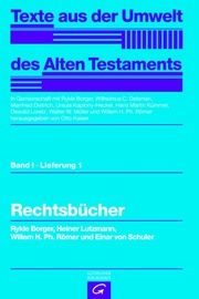 Rechtsbücher Borger, Rykle/Lutzmann, Heiner/Römer, Willem H Ph u a 9783579000602