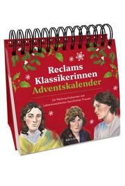Reclams Klassikerinnen Adventskalender. 24 Weihnachtskarten mit Lebensweisheiten berühmter Frauen Paulussen, Lara 4262461870073
