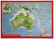 Reliefpostkarte Australien André Markgraf/Mario Engelhardt 4251405900815