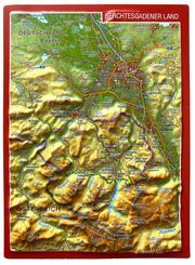 Reliefpostkarte Berchtesgadener Land Markgraf, André/Engelhardt, Mario 4251405901195