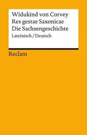 Res gestae Saxonicae/Die Sachsengeschichte Widukind von Corvey 9783150142950